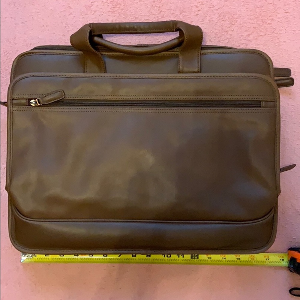 Brown briefcase